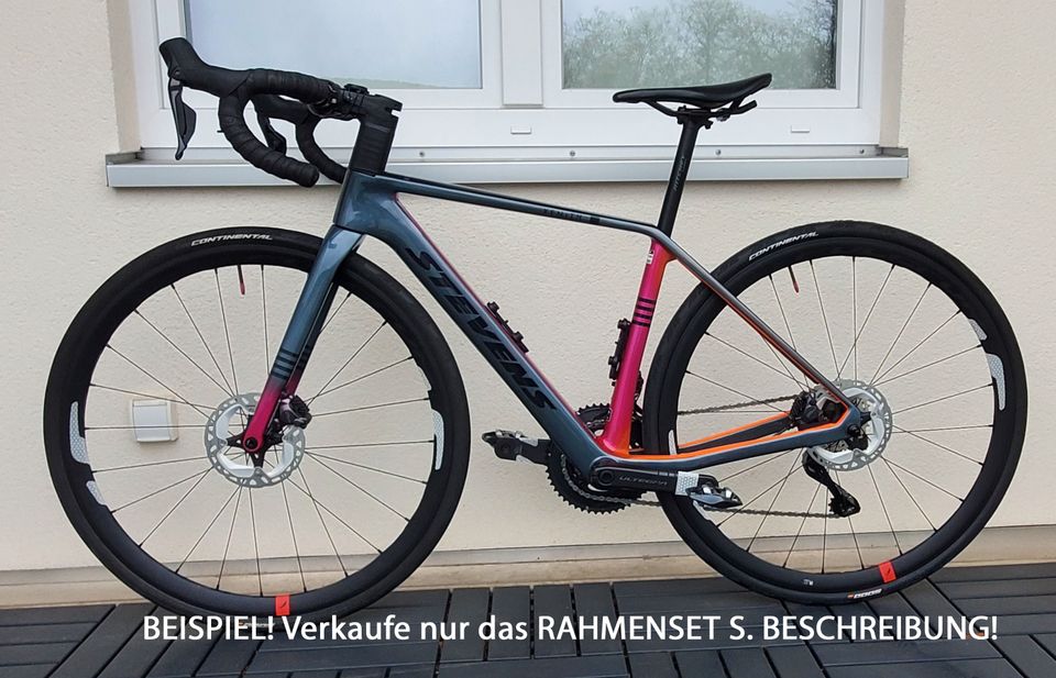 Stevens Xenith Carbon Rahmenset RH48 Rennrad Endurance SunsetGrey in Neumünster