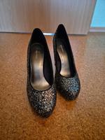 Schöne High Heels mit Glitzer von Graceland, Größe 41 Bayern - Neunburg Vorschau