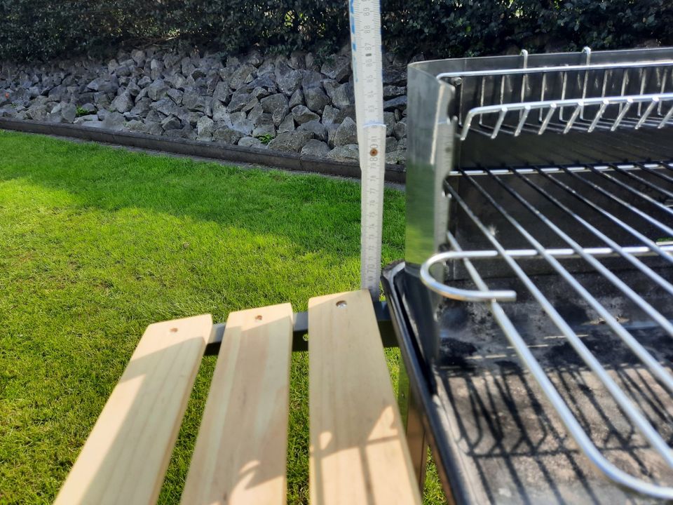 Holzkohlegrill zu verkaufen- 1x benutzt  - in Meppen