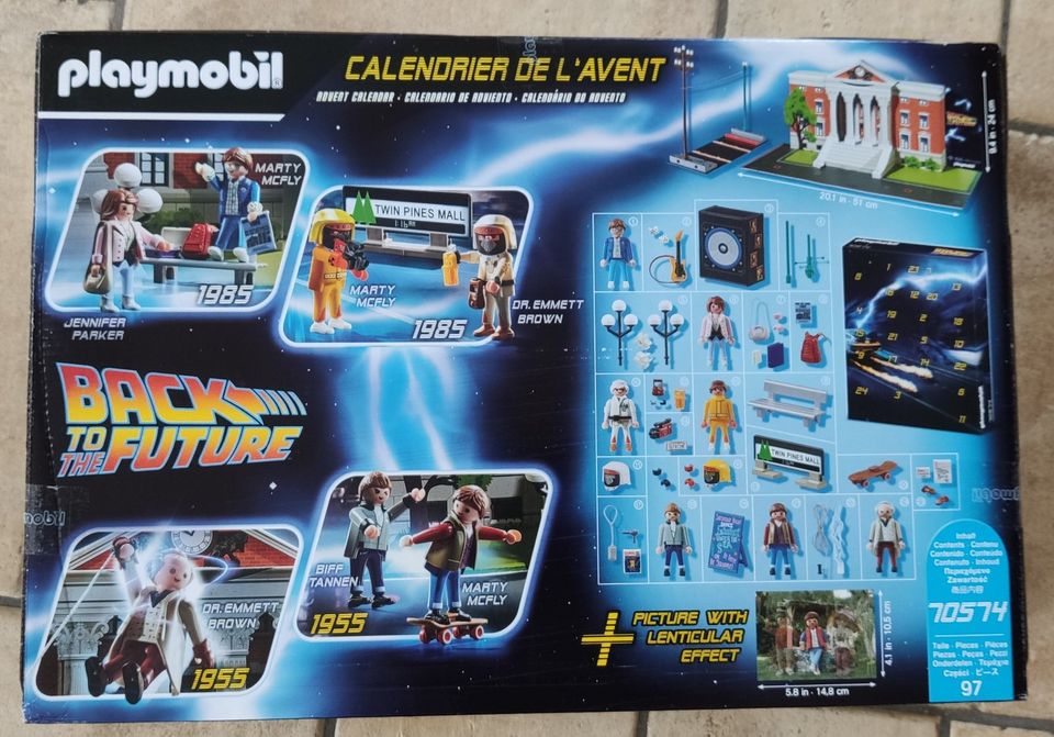 Playmobil Adventskalender 70574  Back To The Future in Radeberg