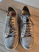 Rieker Halbschuhe silber Größe 41 Bayern - Burgau Vorschau