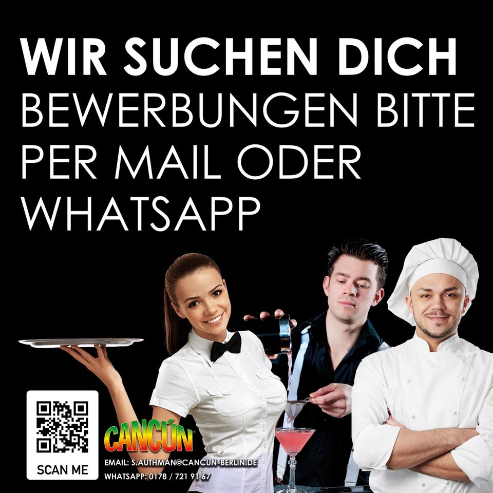 Erfahrener Barkeeper gesucht (M/W/D) in Berlin