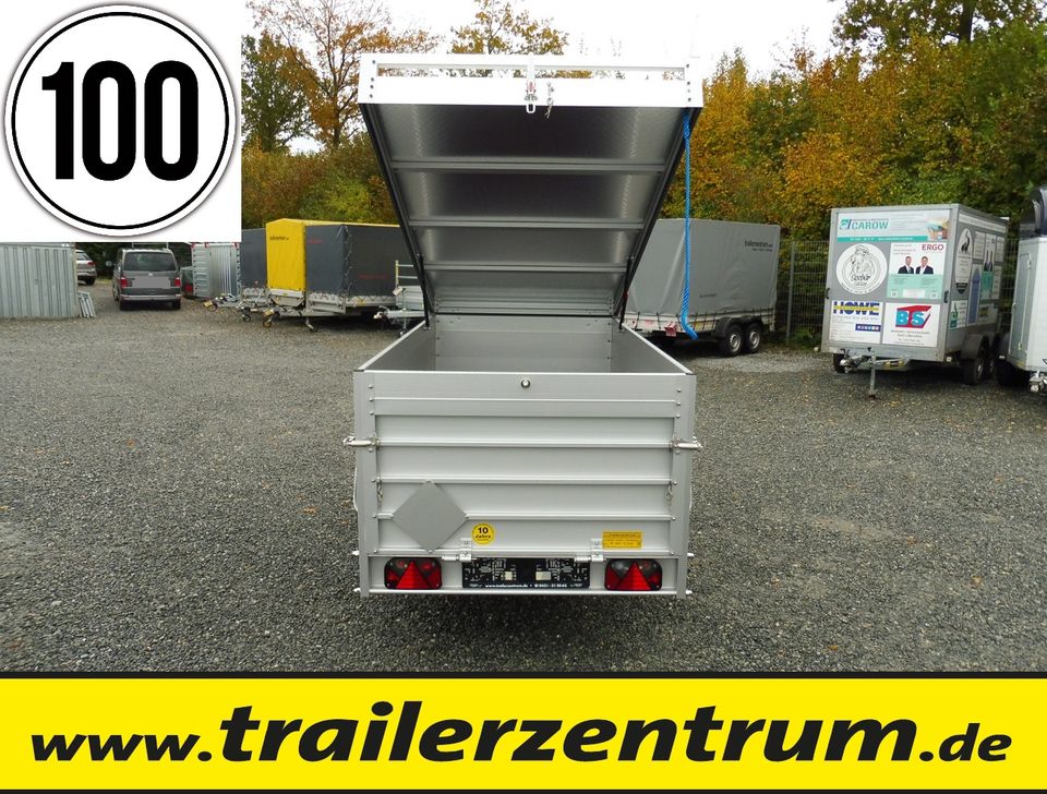 *KOCH Deckel-Anhänger 1300kg 250x125x74/80cm Surf-Anhänger #K005 in Altenholz