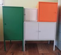 Ikea Blechschrank Lixhult grün Orange weiß grau Rheinland-Pfalz - Fußgönheim Vorschau