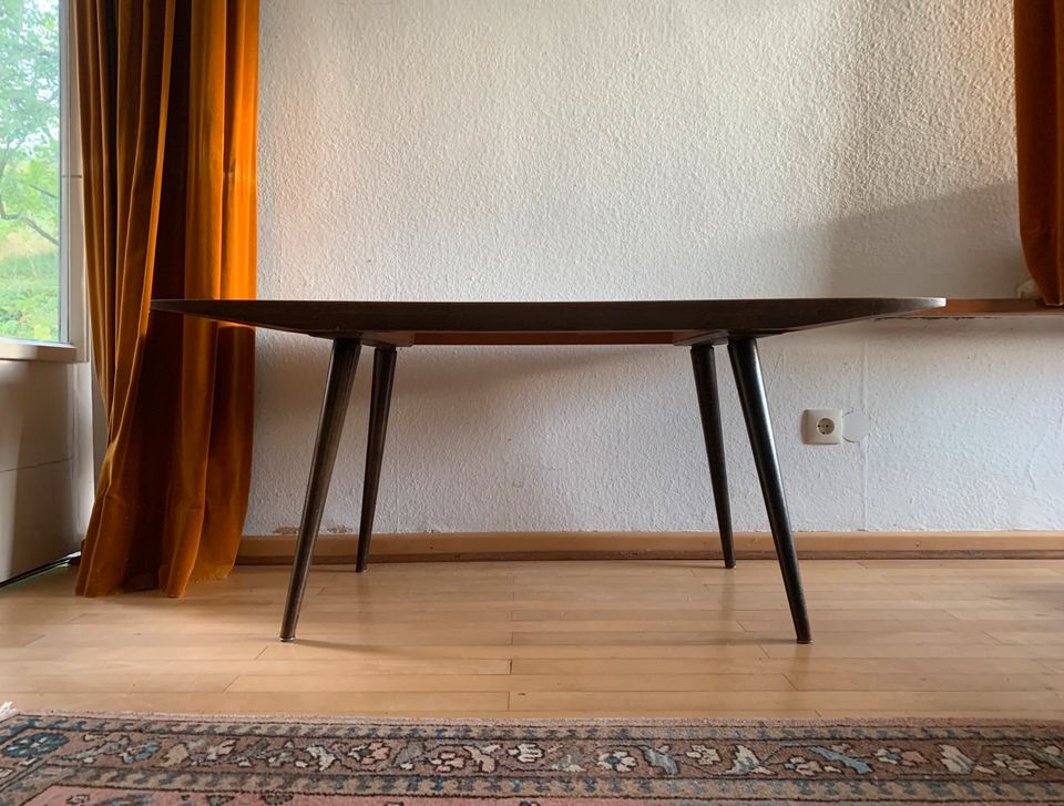 Vintage 50er 60er 70s Couch Tisch Holz im danish coolen design in Miltenberg