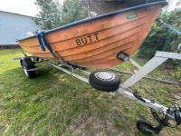 Rauwasser Angelboot Ryds mit Johnson 4takt Außenborder und Traile Brandenburg - Erkner Vorschau