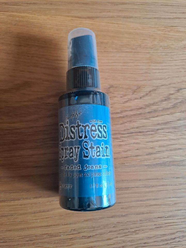 Distress Spray Stain faded jeans neu in Gladbeck