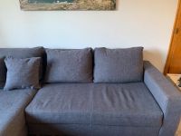 Blaues Sofa mit Kissen Niedersachsen - Salzhausen Vorschau