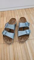 ⭐️ BIRKENSTOCK • Arizona • Silber | Grau • Leder • Gr. 40 Hessen - Wetzlar Vorschau