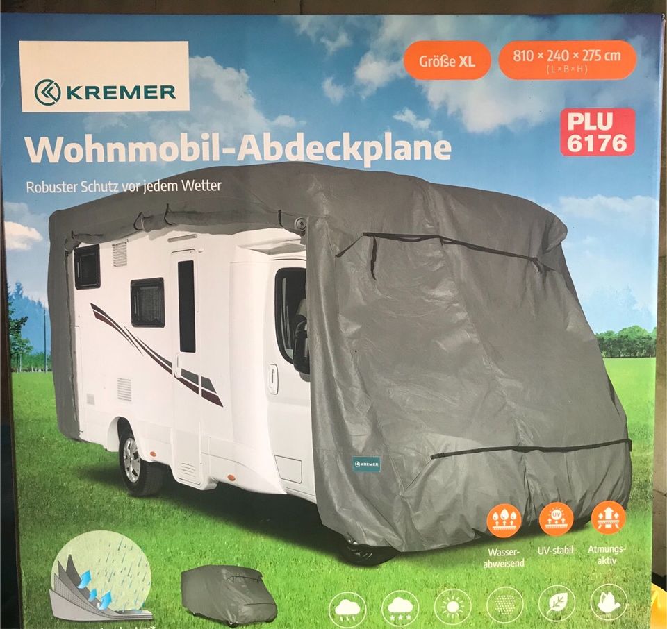 Wohnmobilabdeckung, Wohnwagenabdeckung