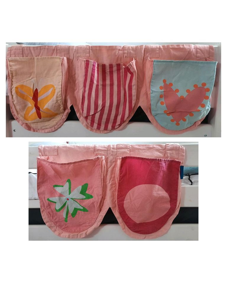 FLEXA Hochbett Betttaschen Taschen Utensilo Prinzessin in Gudensberg