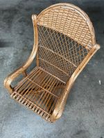 Vintage-Sessel/ Stuhl aus geflochtener Weide/ Rattan ca. 60iger Baden-Württemberg - Esslingen Vorschau