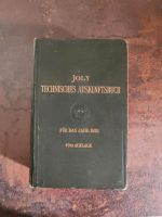 Joly Technisches Auskunftsbuch 1935 Antik Sachsen - Burgstädt Vorschau
