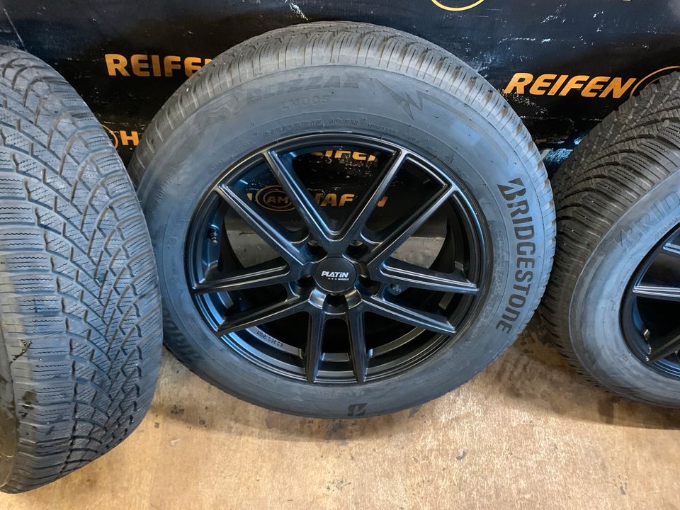 VW Tiguan Alufelgen & Winterreifen Bridgestone 17 Zoll!! in Minden