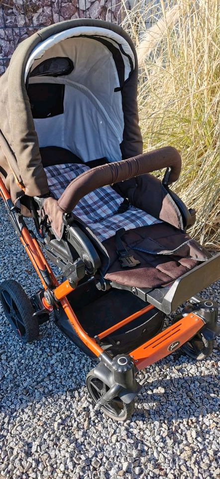 Kinderwagen Hartan Topline S Orange Buggy in Halle