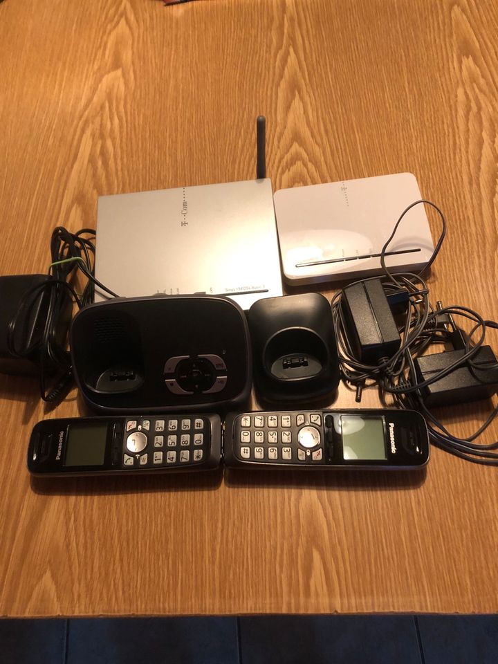 Panasonic Telefonset mit Anrufbeantworter in Bad Lauterberg im Harz