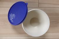 Tupperware, 50 Jahre Jubiläums-Schüssel rund, weiß-blau Hessen - Butzbach Vorschau