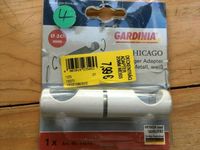 Gardinia Deckenträgeradapter 20 mm weiß Bothfeld-Vahrenheide - Isernhagen-Süd Vorschau