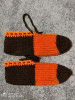 Schlappen Wollschuhe Hausschuhe Socken selbstgestrickt Gr. 36/37 Brandenburg - Oranienburg Vorschau