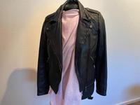 Lederjacke dunkelblau - Bikerjacke Niedersachsen - Eicklingen Vorschau