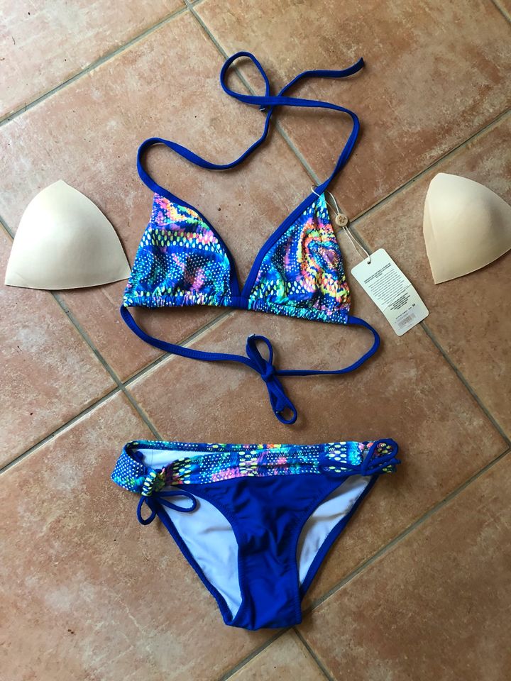 Bademode Bikini Ruko Maio Gr. M / 38 bunt neo nagelneu in Königs Wusterhausen