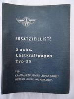 Ersatzteilliste Lastkraftwagen G5 , Original ! Sachsen - Görlitz Vorschau