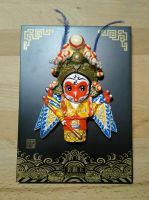 Chinesische Wandtafel Aufsteller "Affenkönig" Opernmaske - 3D Baden-Württemberg - Ammerbuch Vorschau