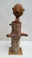 Holzfigur , Treibholz Skulptur , Strandgut , Holzkunst , Kunst Niedersachsen - Verden Vorschau