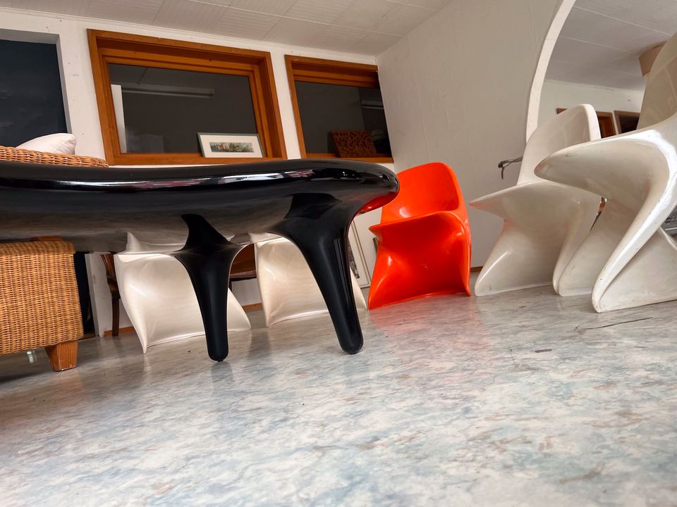 Designer Wohnzimmertisch schwarz von Cappellini, Orgone Table in Immenstadt