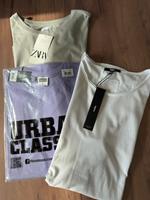 3 T-Shirts tigha, urban classics, Zara mit Preisschild Gr. Mit Münster (Westfalen) - Hiltrup Vorschau