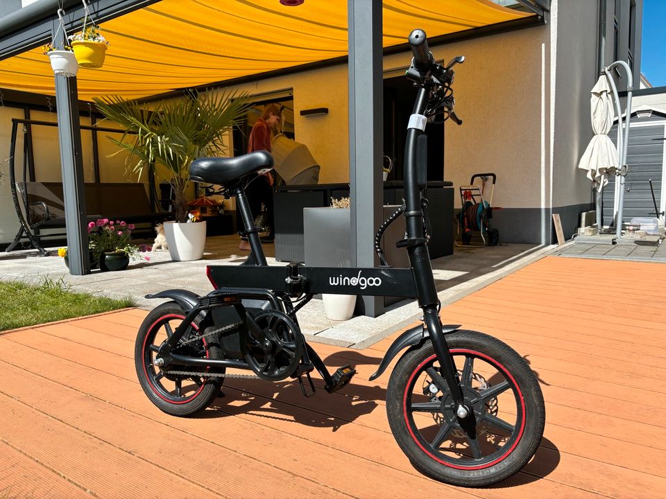 Original Windgoo B20, eKlappbike, e-bike ohne Treten zu müssen ♥️ in Bad Homburg