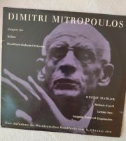 LP Gustav Mahler Dimitri Mitropoulos Hessen - Schlüchtern Vorschau