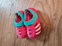 Adidas Baby Sandalen Badeschuhe mit Klettverschluss pink Gr. 21 Sachsen - Radebeul Vorschau