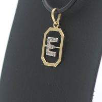 Diamant Buchstaben  "E" Anhänger 750 Gold 18 Kt www.juweliero.de Nordrhein-Westfalen - Gelsenkirchen Vorschau