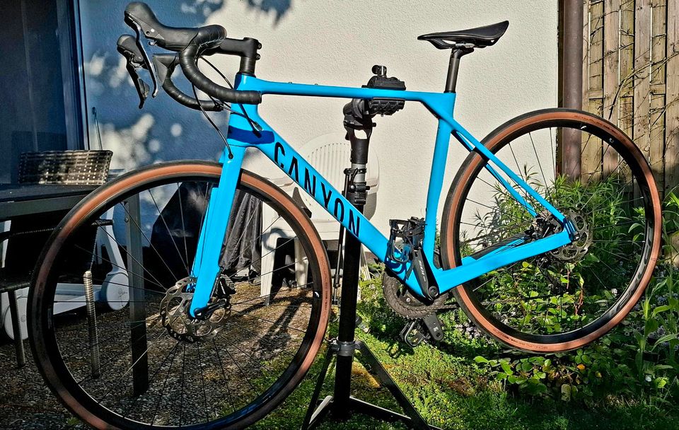 Rennrad Canyon Endurace CF7 Gr.M Light blue - 2023 in Konstanz