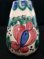 Allgäuer Keramik - Vase - Blumen - Blau/Grün/Rot - Handarbeit Münster (Westfalen) - Hiltrup Vorschau