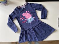 Kleid Langarmshirt blau peppa Wutz 104 Brandenburg - Görzke Vorschau