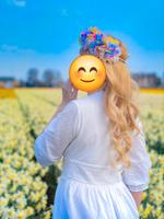 Kleid Boho Sommer Gr. 38 M weiß Spitze Baumwolle Urlaub Niedersachsen - Wietmarschen Vorschau