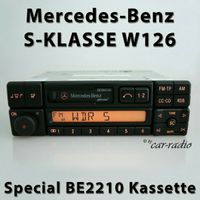 Original Mercedes Special BE2210 Becker W126 Radio V126 S-Klasse Nordrhein-Westfalen - Gütersloh Vorschau