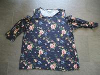 MIA MODA 50/52 blau Blumen Tunika Shirt Viscose Niedersachsen - Soltau Vorschau