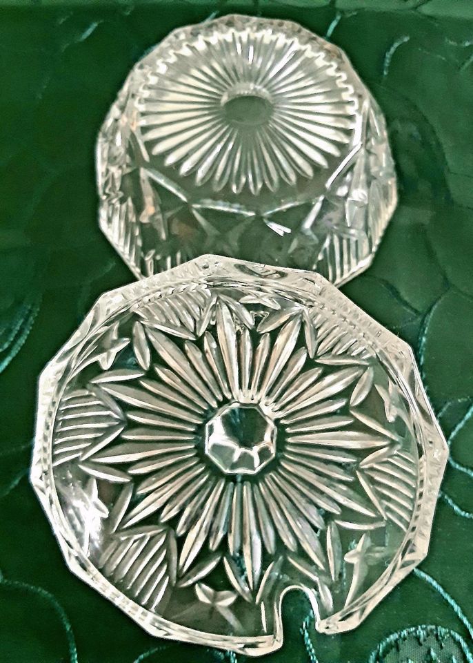 Zuckerdose Zuckerglas mit Deckel Konfektschale Schale Glasschale in Schleswig
