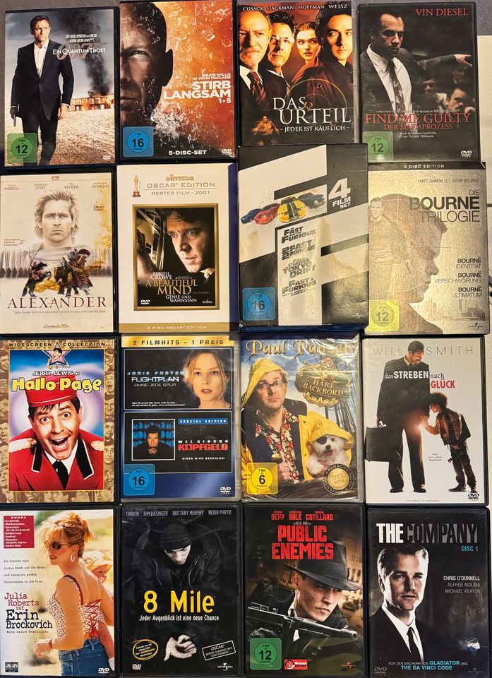 DVD verschiedene Filme aller Art! in Erdweg