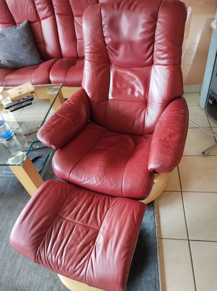 Stressless, Relaxsofa Buckingham und 2 Relaxsessel Myfair in Langenselbold