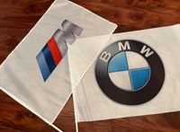 BMW Motorsport 2 Stück Fahnenset Emblem je 60x40cm *original NEU* Rheinland-Pfalz - Kirchen (Sieg) Vorschau