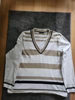 Damen Pulli Gr 44 v. Monari beige/ schwarz/ weiss Nordrhein-Westfalen - Minden Vorschau