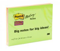 3M Post-it Super Sticky Meeting Notes 203 x 152 mm Nordrhein-Westfalen - Bergisch Gladbach Vorschau