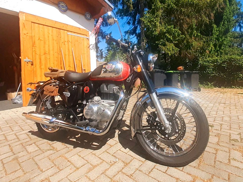 Royal Enfield Classic 350 Chrome Red in Saarbrücken