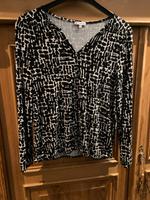 Street One Bluse/ Shirt Gr. 36 Schwarz/beige Nordrhein-Westfalen - Nettetal Vorschau