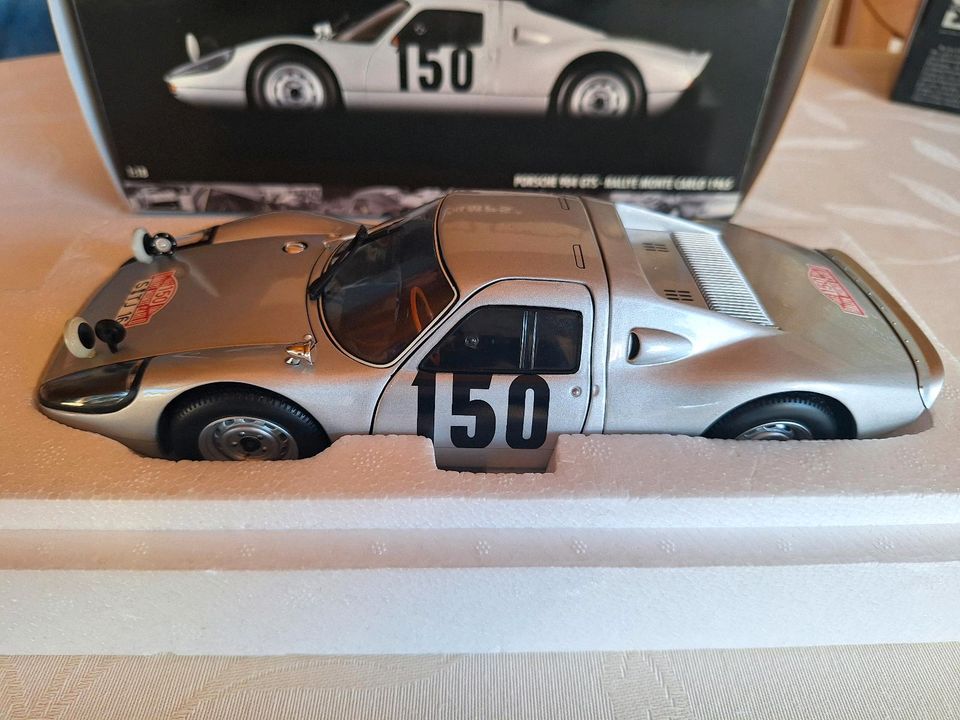 Porsche 904GTS, Rally MonteCarlo 1965, Startnr.150 Minich. 1:18 in Melle