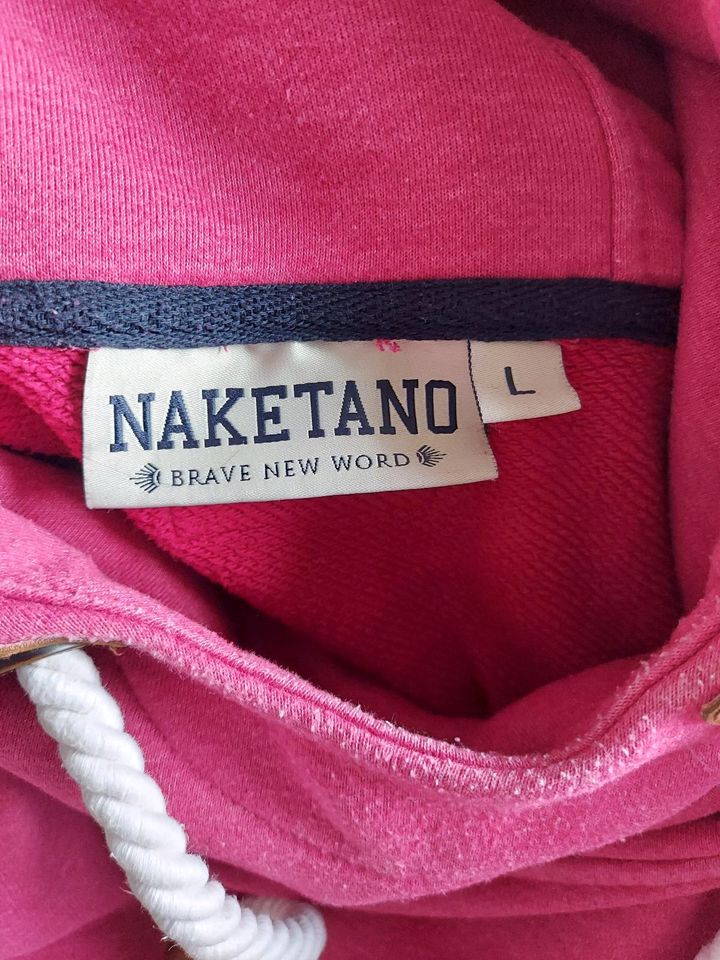 Naketano Hoodie rot L in Mauritz